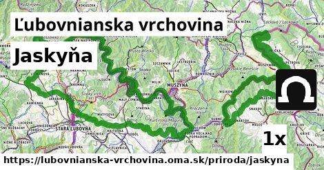 Jaskyňa, Ľubovnianska vrchovina