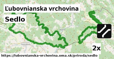 Sedlo, Ľubovnianska vrchovina