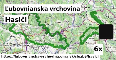 Hasiči, Ľubovnianska vrchovina