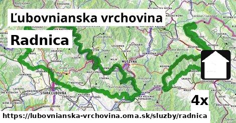Radnica, Ľubovnianska vrchovina
