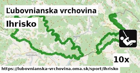 Ihrisko, Ľubovnianska vrchovina