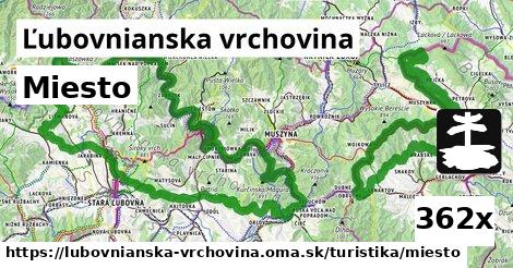 Miesto, Ľubovnianska vrchovina