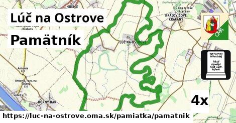 Pamätník, Lúč na Ostrove