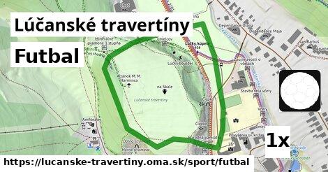 Futbal, Lúčanské travertíny