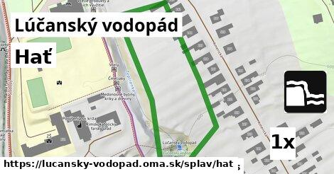 Hať, Lúčanský vodopád