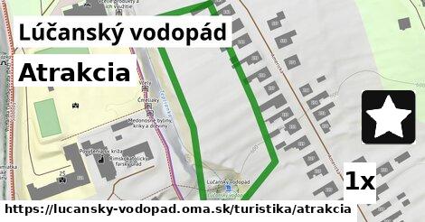 Atrakcia, Lúčanský vodopád