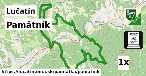 Pamätník, Lučatín