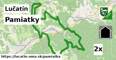 pamiatky v Lučatín