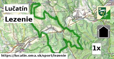 Lezenie, Lučatín