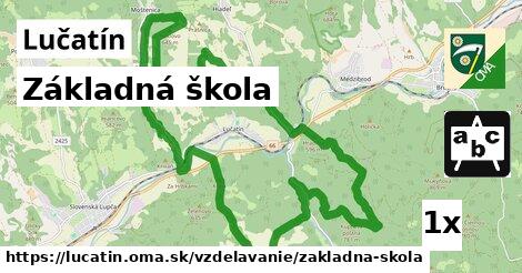 Základná škola, Lučatín