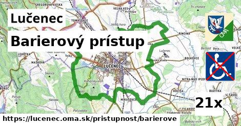 barierový prístup v Lučenec