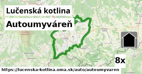 Autoumyváreň, Lučenská kotlina