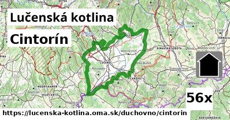 Cintorín, Lučenská kotlina