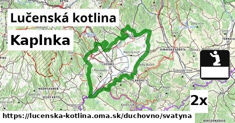 Kaplnka, Lučenská kotlina