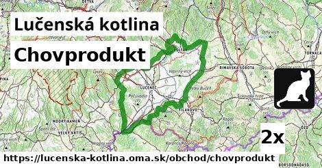 Chovprodukt, Lučenská kotlina