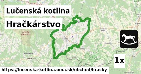 Hračkárstvo, Lučenská kotlina