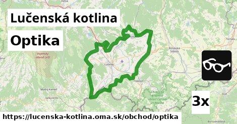 Optika, Lučenská kotlina