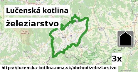 železiarstvo, Lučenská kotlina