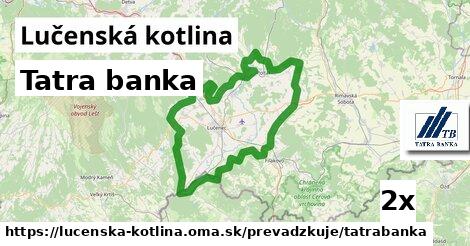 Tatra banka, Lučenská kotlina