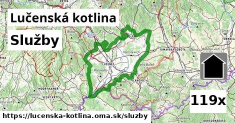 služby v Lučenská kotlina