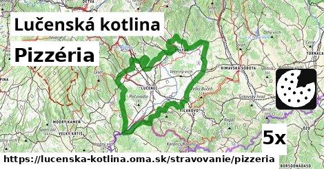 Pizzéria, Lučenská kotlina