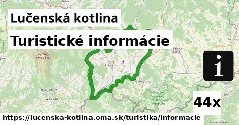 Turistické informácie, Lučenská kotlina