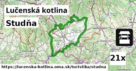 Studňa, Lučenská kotlina