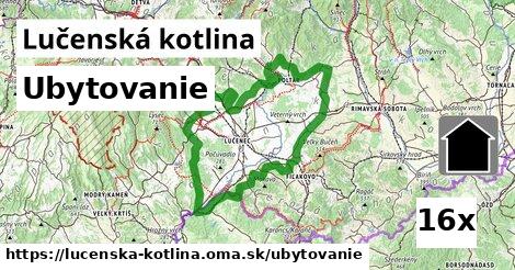 ubytovanie v Lučenská kotlina