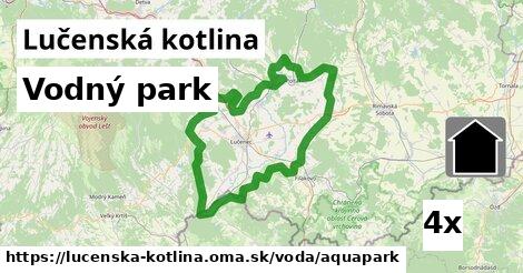 Vodný park, Lučenská kotlina