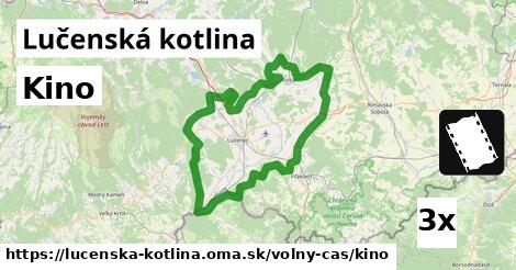 Kino, Lučenská kotlina