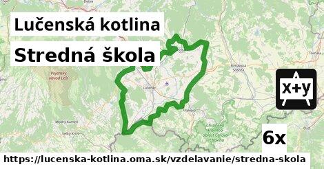 Stredná škola, Lučenská kotlina