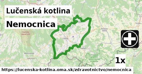 Nemocnica, Lučenská kotlina