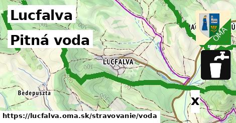 Pitná voda, Lucfalva