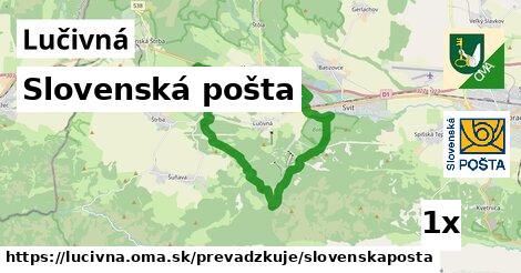 Slovenská pošta, Lučivná