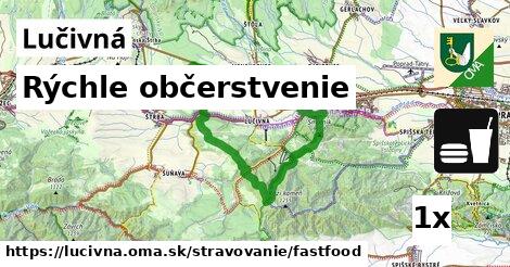 Rýchle občerstvenie, Lučivná