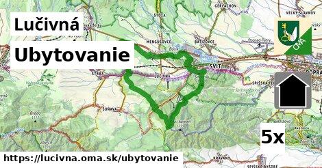 ubytovanie v Lučivná