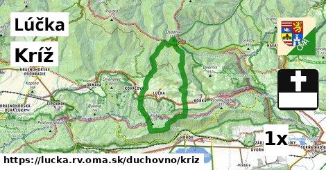 Kríž, Lúčka, okres RV