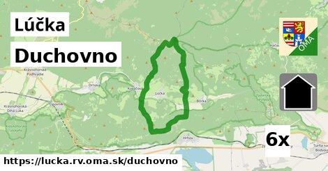 duchovno v Lúčka, okres RV