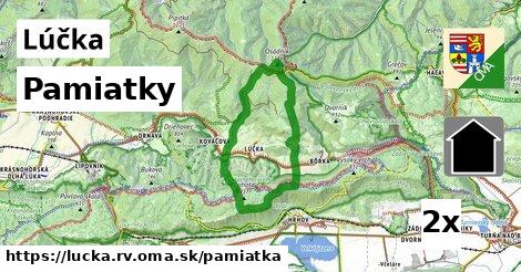 pamiatky v Lúčka, okres RV