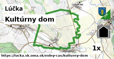 kultúrny dom v Lúčka, okres SK