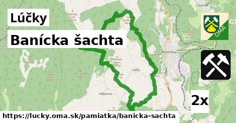 Banícka šachta, Lúčky