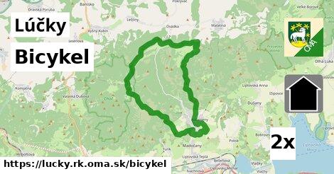 bicykel v Lúčky, okres RK