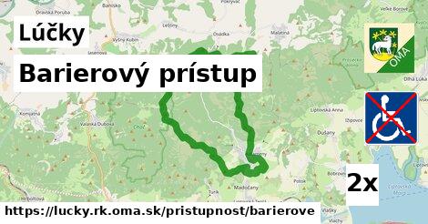 Barierový prístup, Lúčky, okres RK