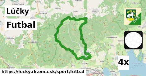 Futbal, Lúčky, okres RK