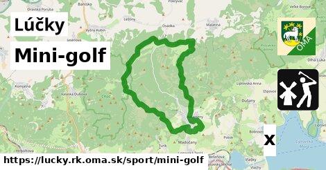 Mini-golf, Lúčky, okres RK