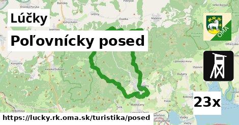 Poľovnícky posed, Lúčky, okres RK