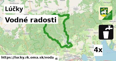 vodné radosti v Lúčky, okres RK