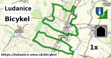 bicykel v Ludanice