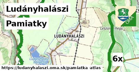 pamiatky v Ludányhalászi