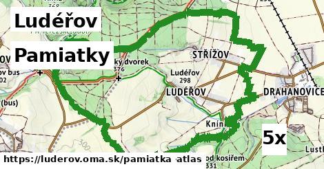 pamiatky v Ludéřov